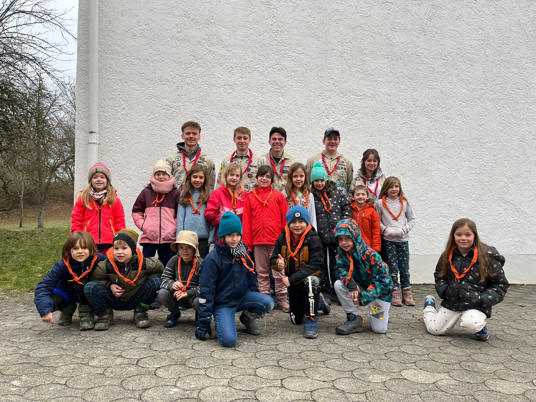 Gruppenbild der Leoparden